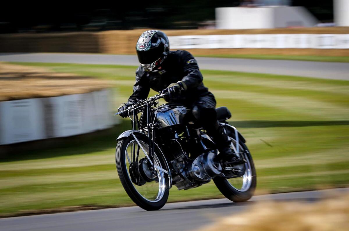 Classic motorcycles at Goodwood Classic motorcycles at Goodwood