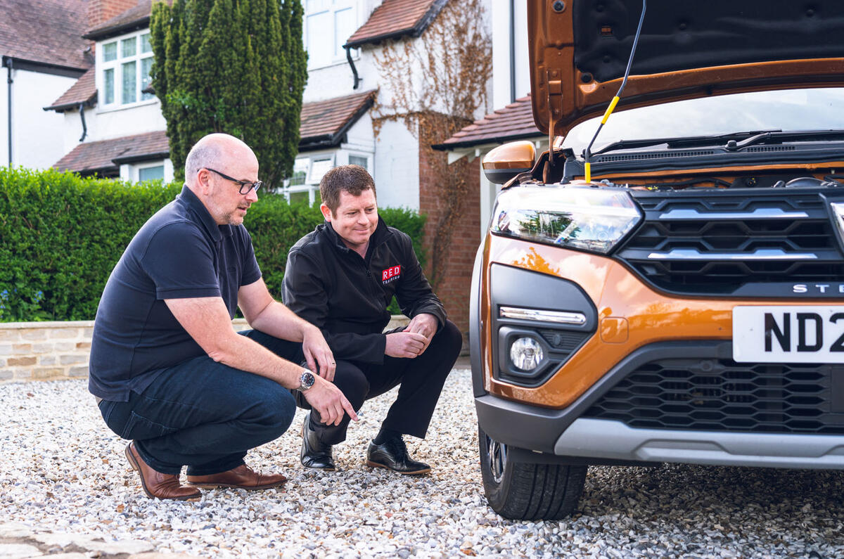 Fuel save feature Dacia Sandero 2