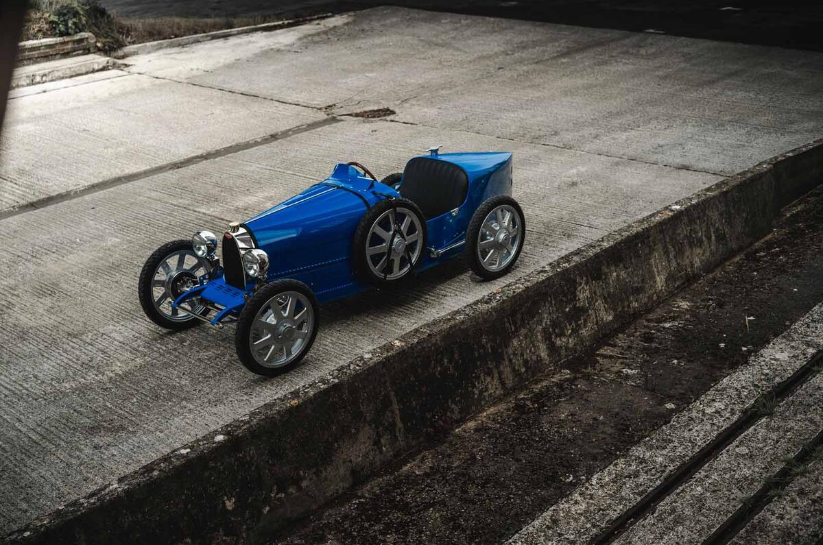Bugatti Baby II roof
