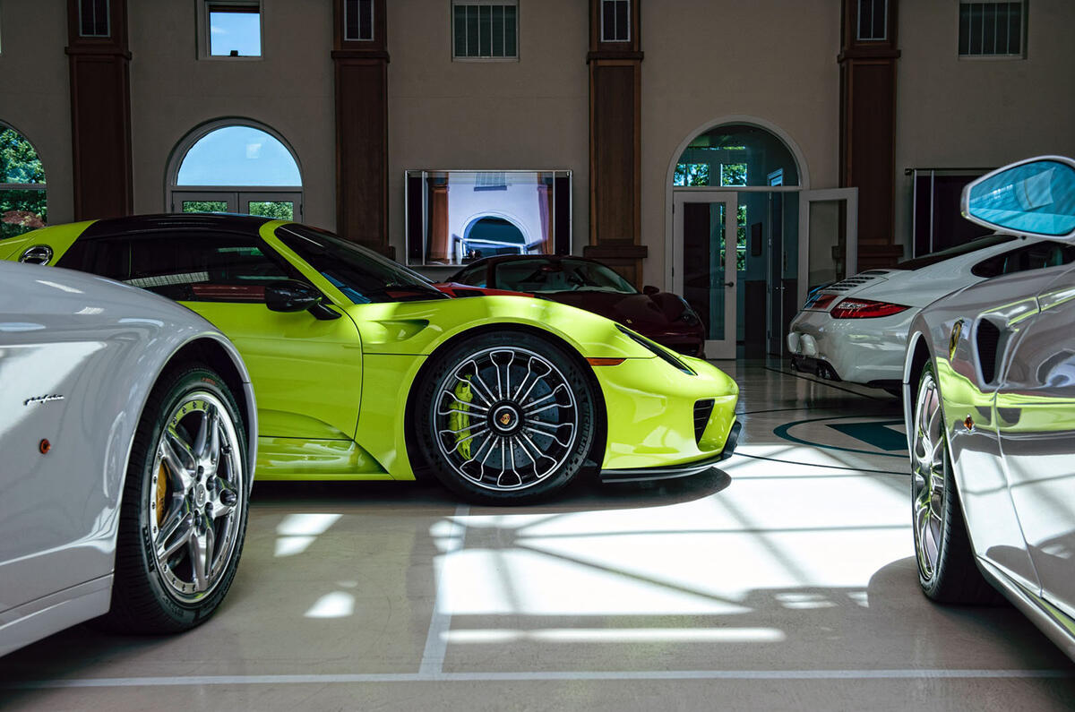 Michael Fux's car collection