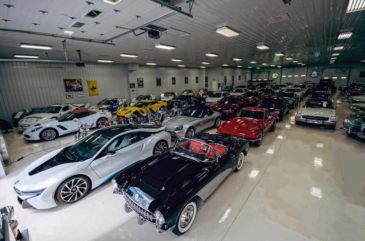 Michael Fux's car collection
