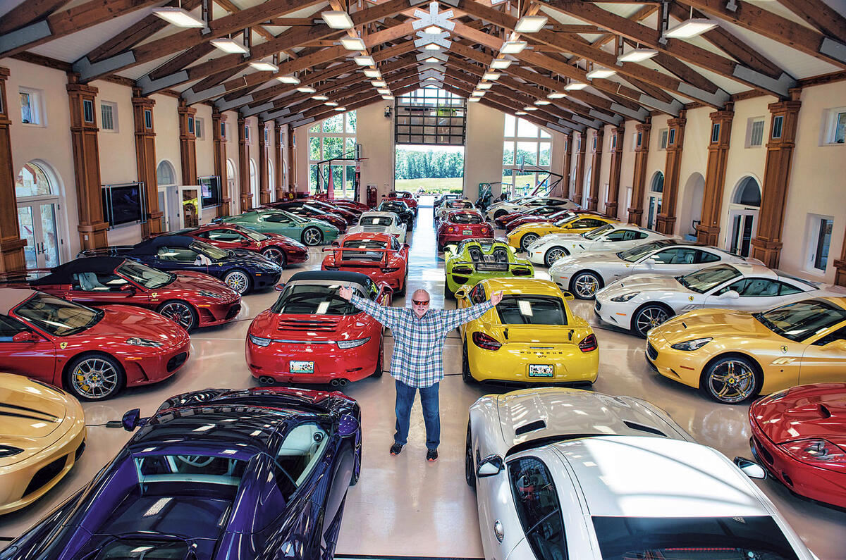 Michael Fux's car collection