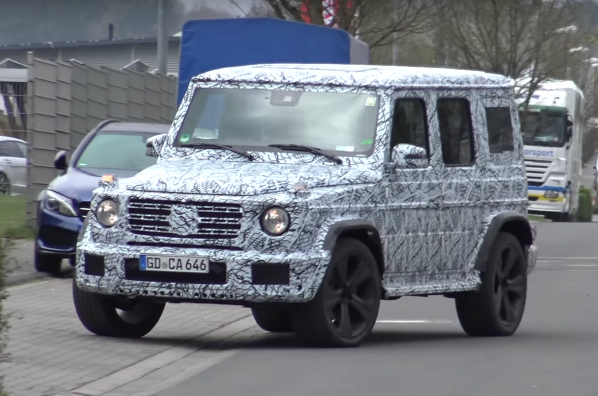 2018 Mercedes-Benz G-Class - spy pictures of AMG G 63