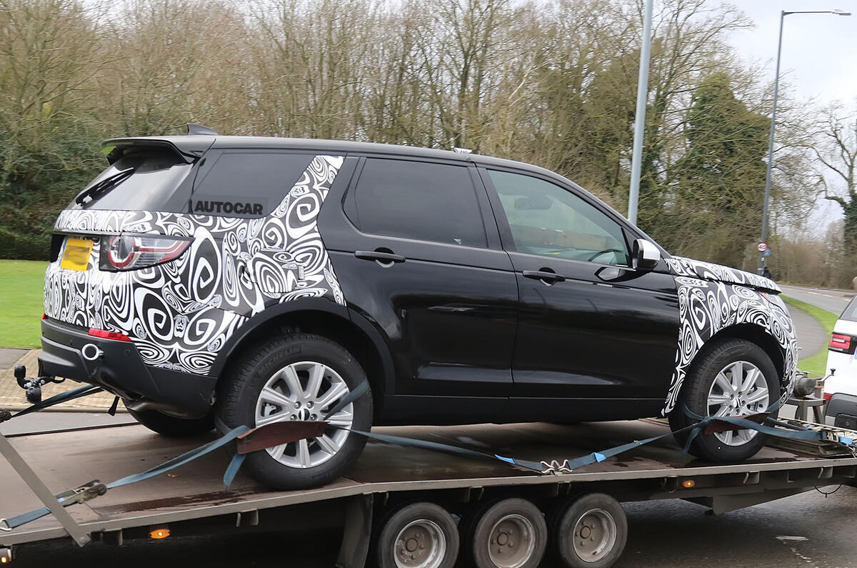2018 Land Rover Discovery Sport facelift in development with hybrid option