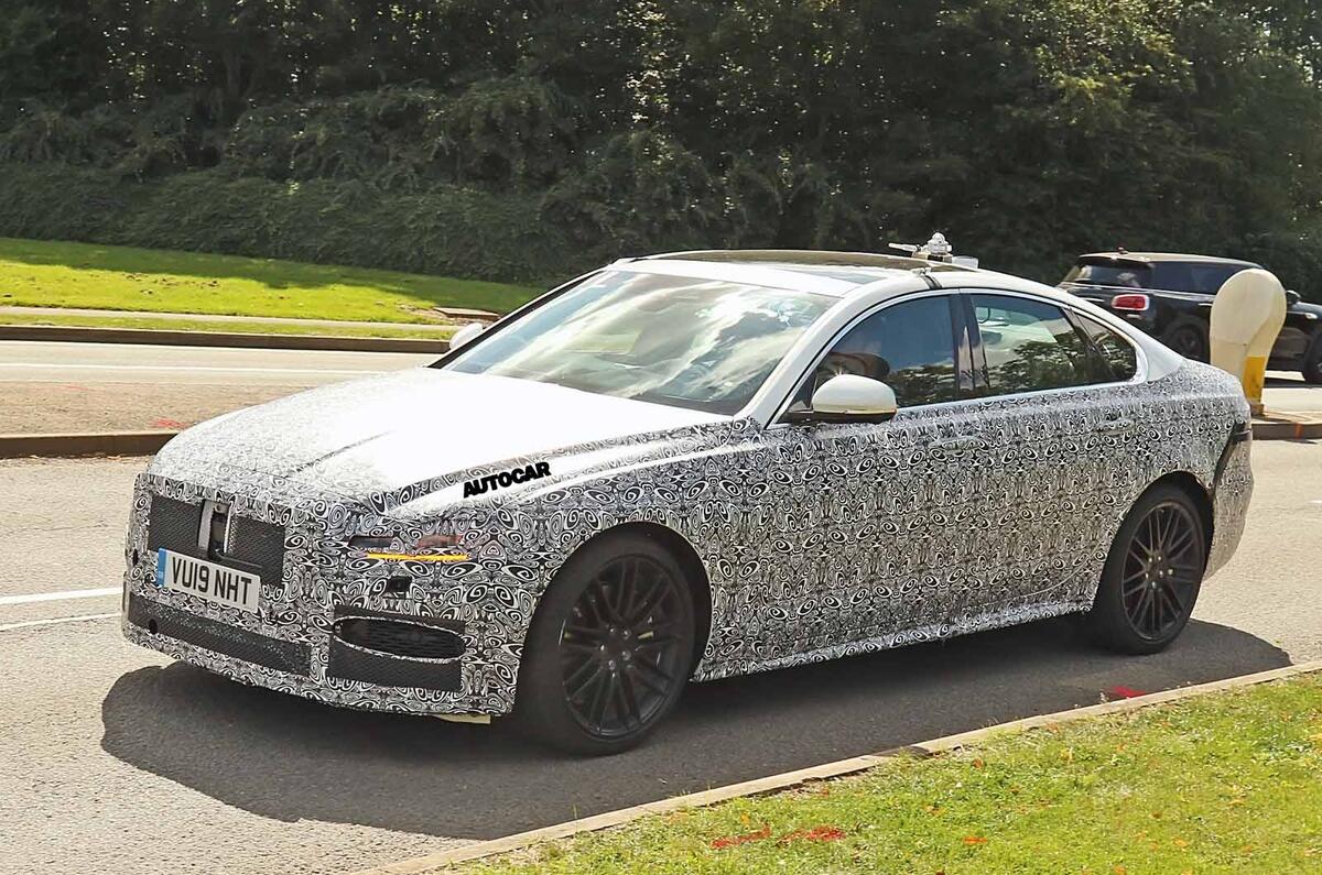 Jaguar XF 2020 spies