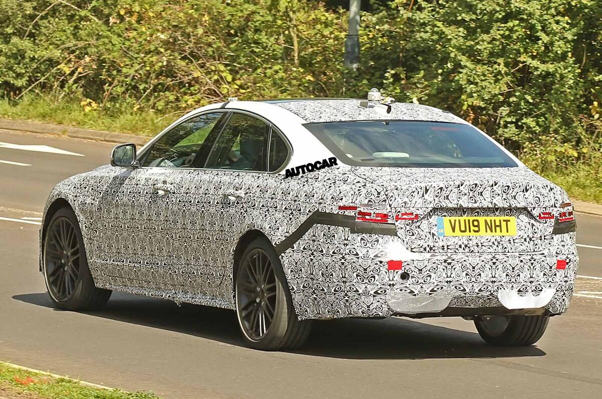 Jaguar XF 2020 spies