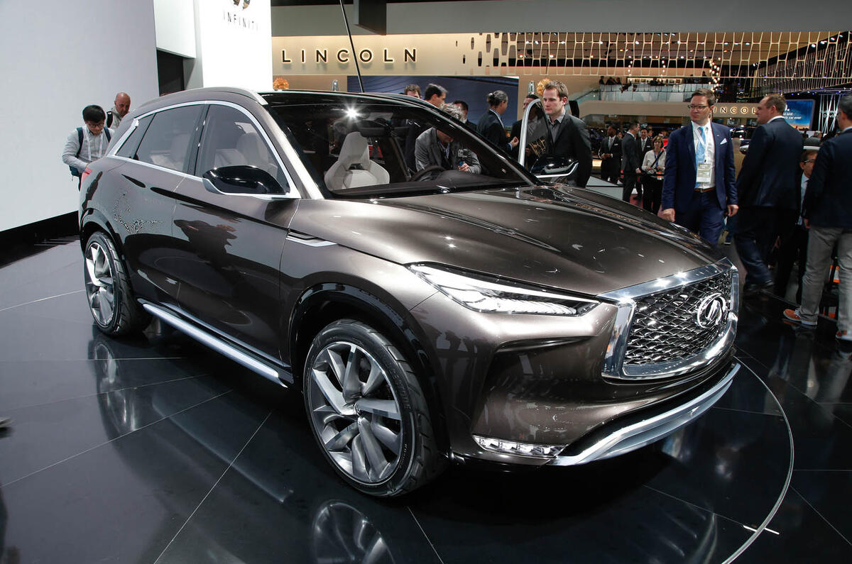 2018 Infiniti QX50 to get radical petrol engine | Autocar 2018 Infiniti QX50 to get radical petrol engine | Autocar