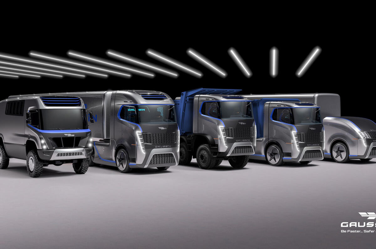 GAUSSIN FULL RANGE H2 TRUCKS GAUSSIN FULL RANGE H2 TRUCKS