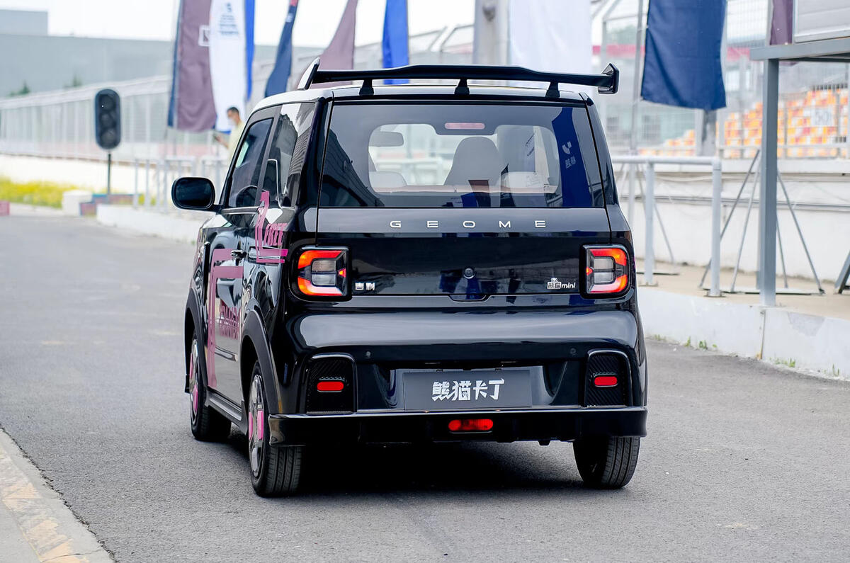 Geely Geometry Panda Knight rear