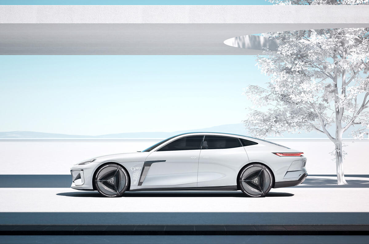 Geely Galaxy Light side white