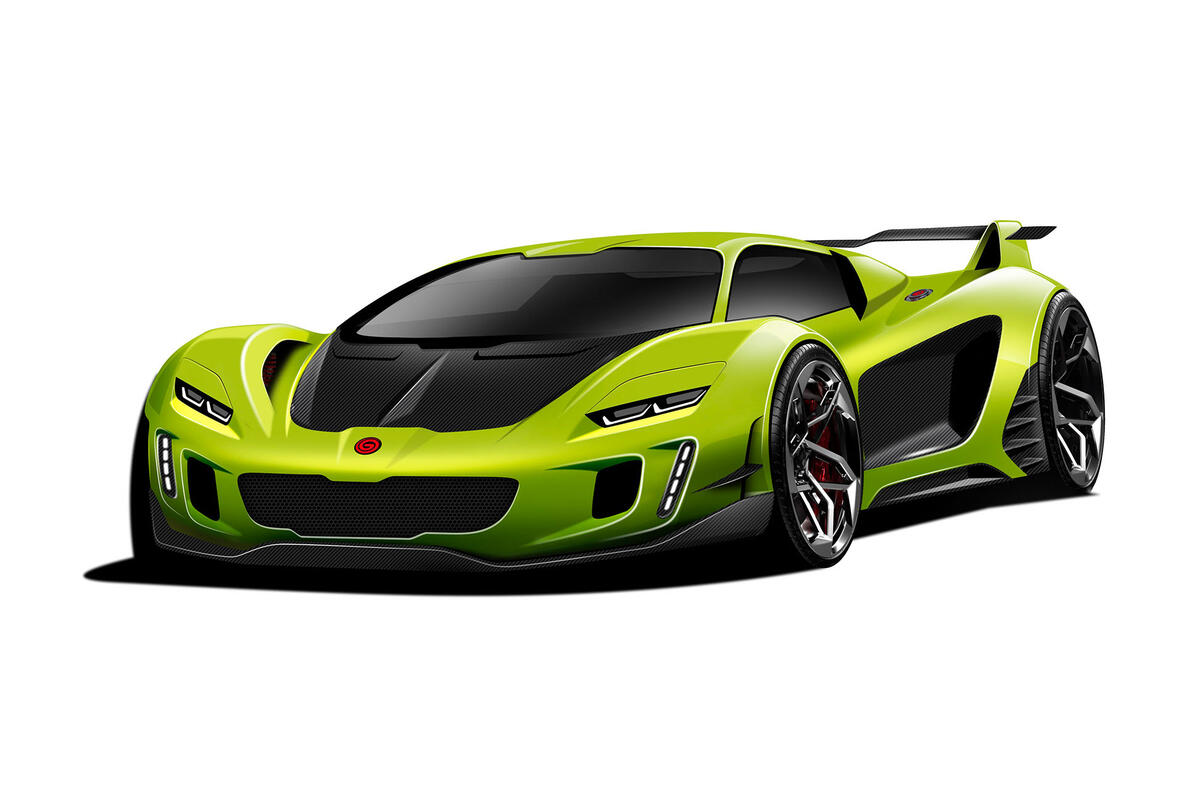 Gemballa hypercar render front
