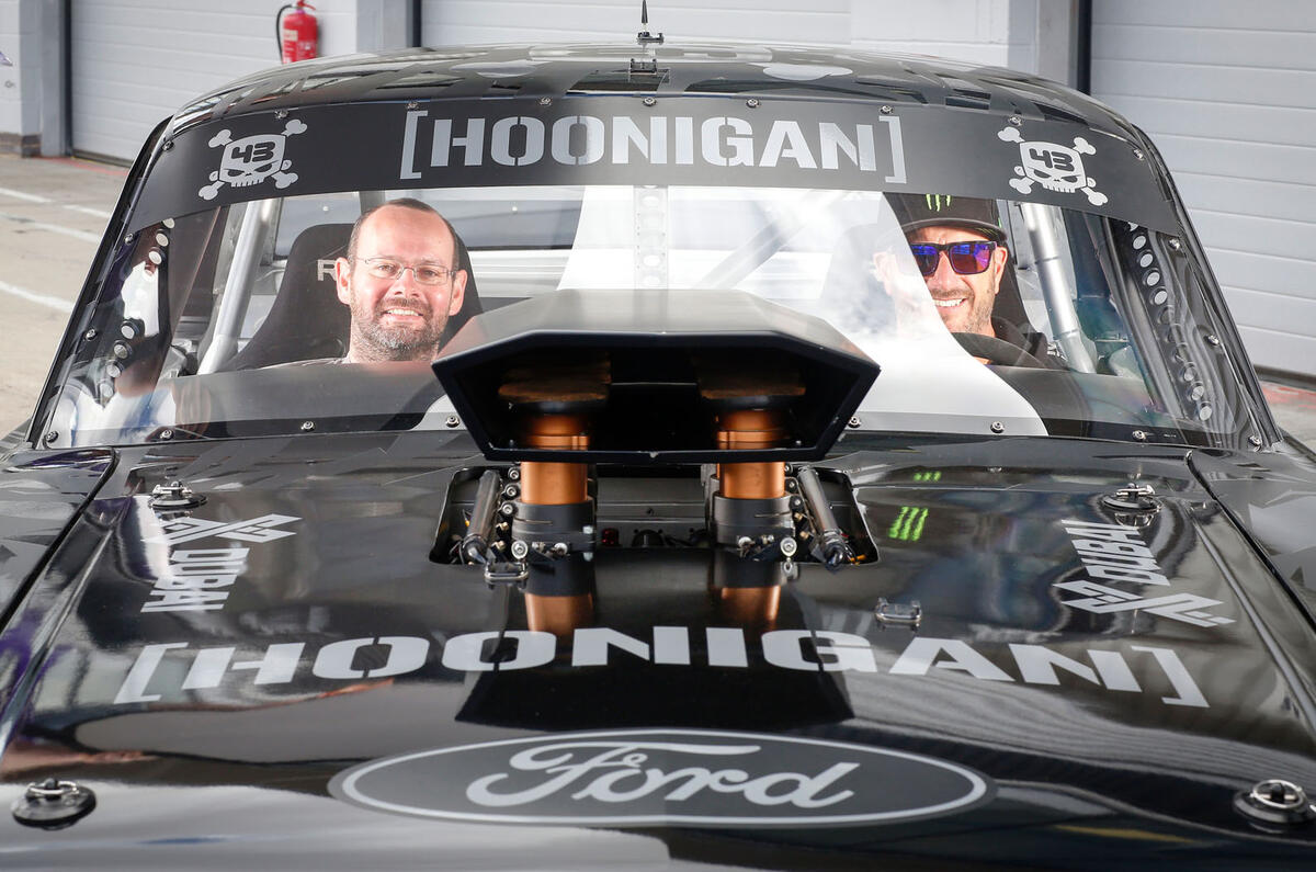 Ken Block and Matt Prior