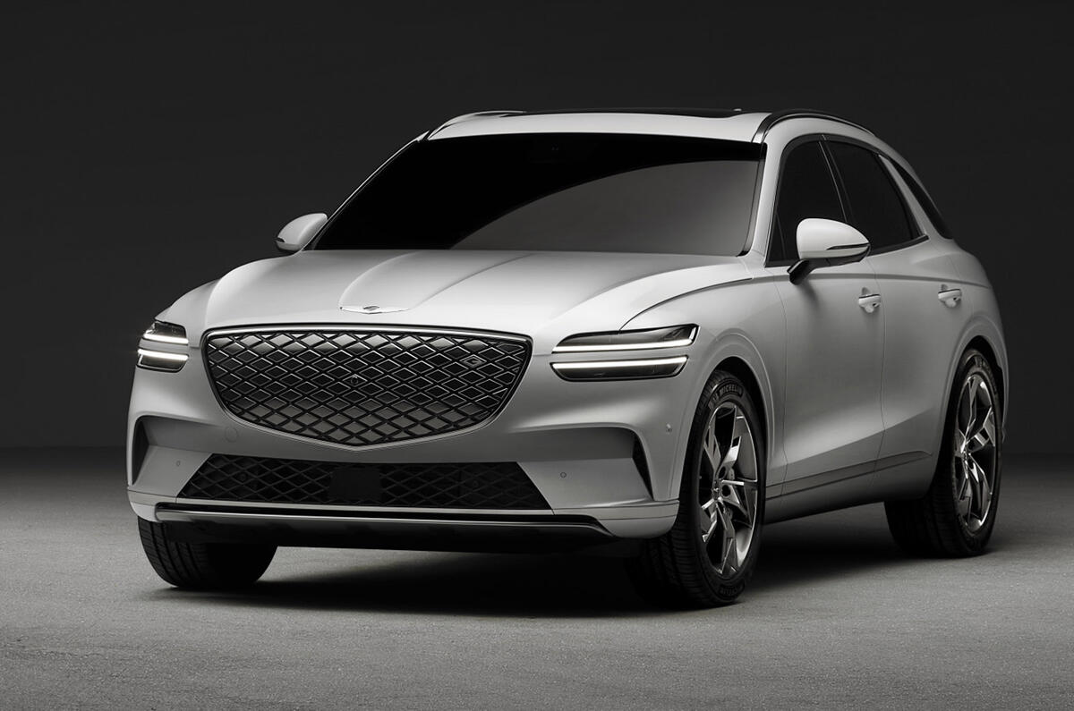 Genesis GV70 electric front Genesis GV70 electric front