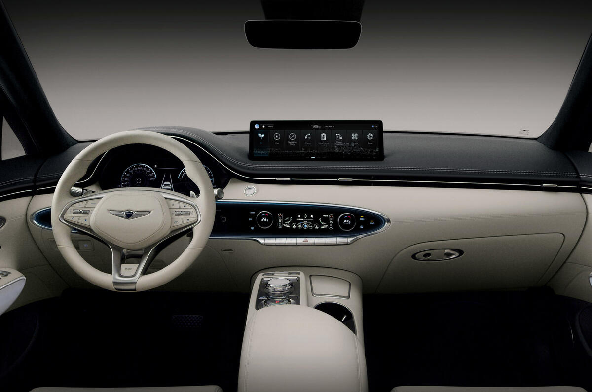 Genesis GV70 electric interior Genesis GV70 electric interior