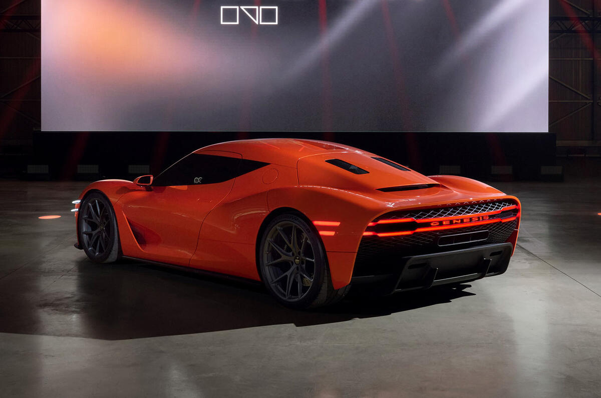 Genesis Magma GT Concept rear quarter