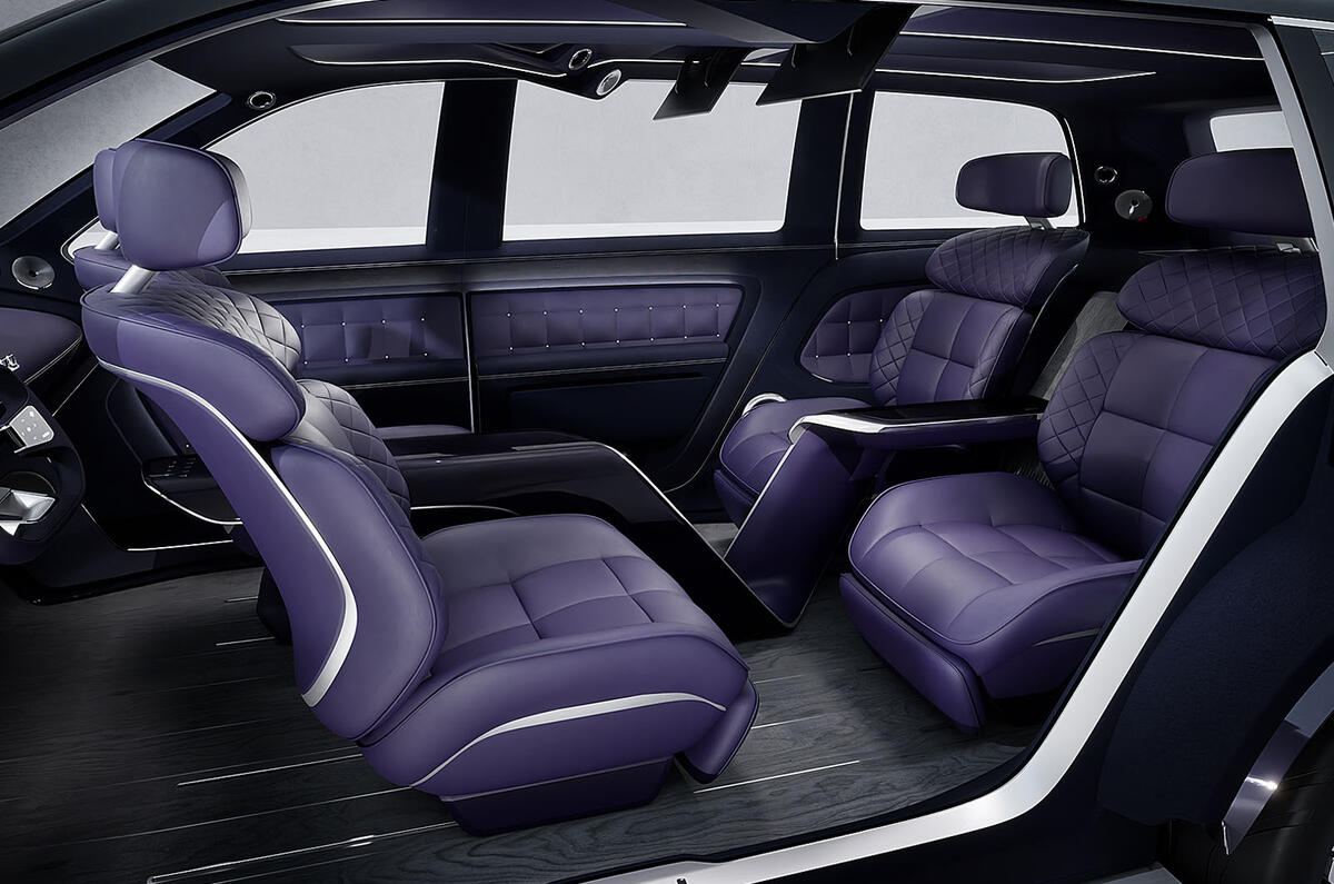 Genesis Neolun interior side view Genesis Neolun interior side view