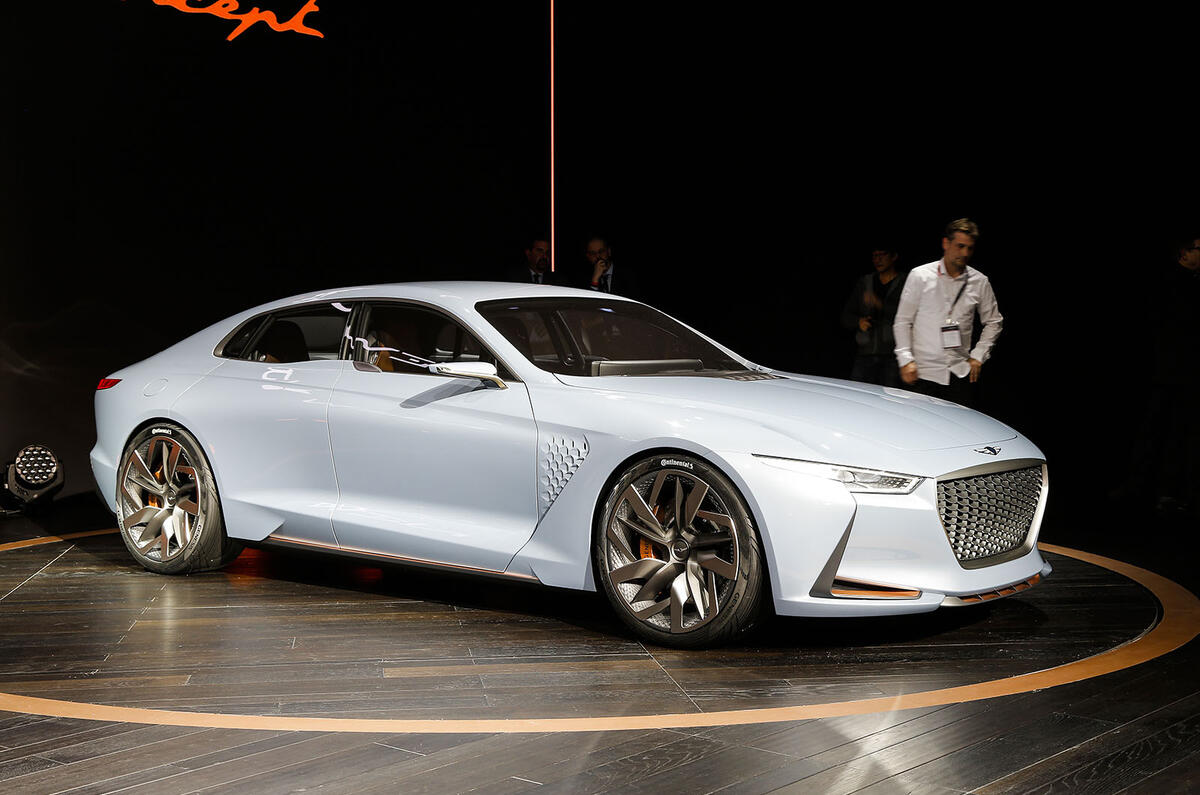Genesis New York Concept challenges BMW 3-Series | Autocar