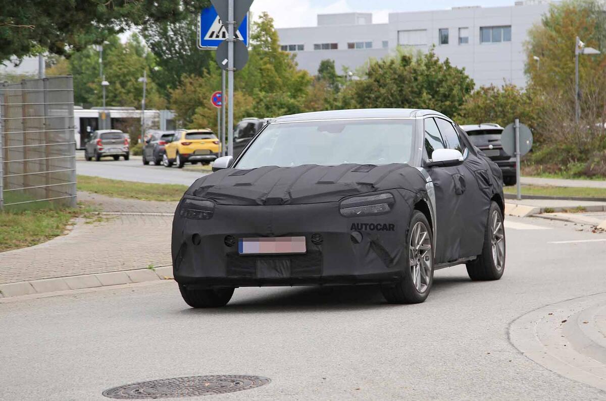 Genesis JW prototype spies front 