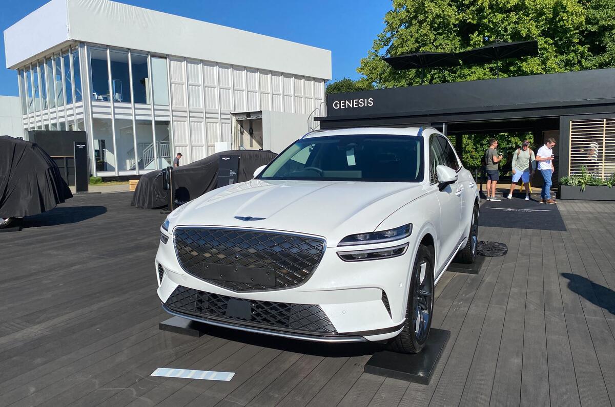 Genesis GV70 Electric front Genesis GV70 Electric front