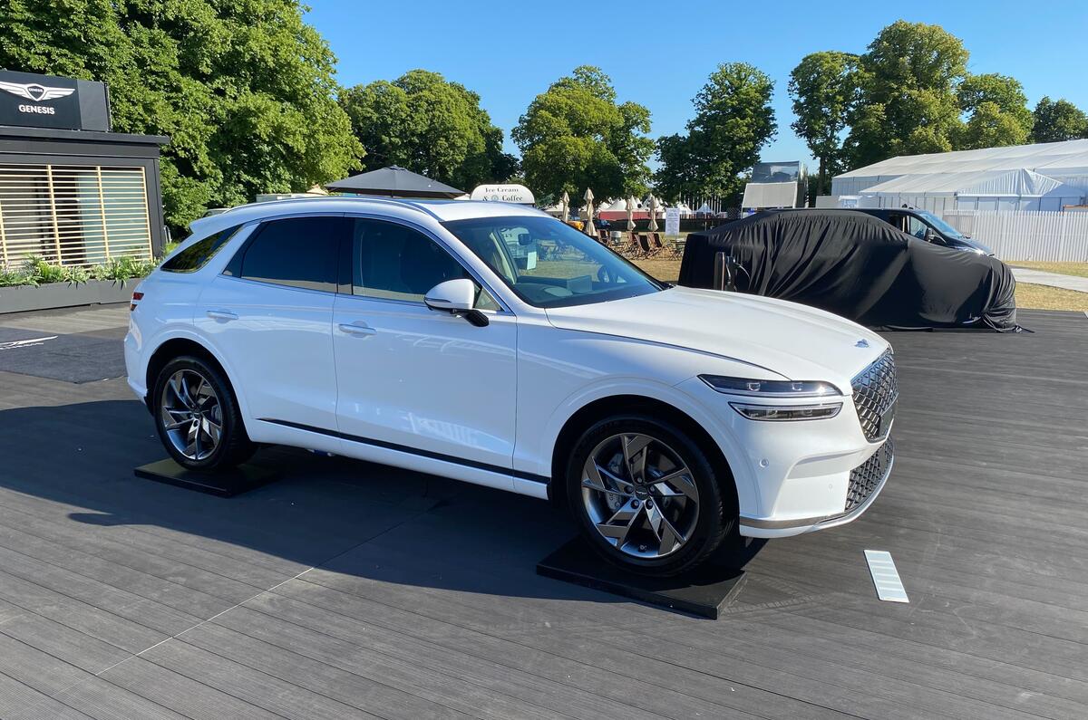 Genesis GV70 Electric side Genesis GV70 Electric side