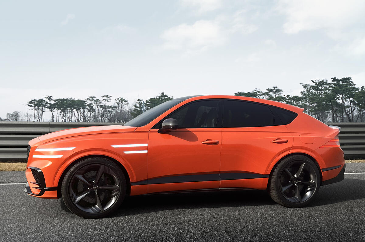 Genesis GV80 coupe side 2