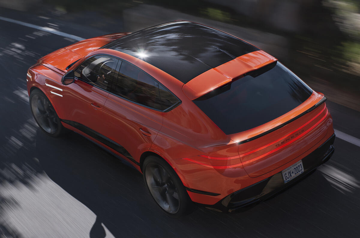 Genesis GV80 Coupe top down