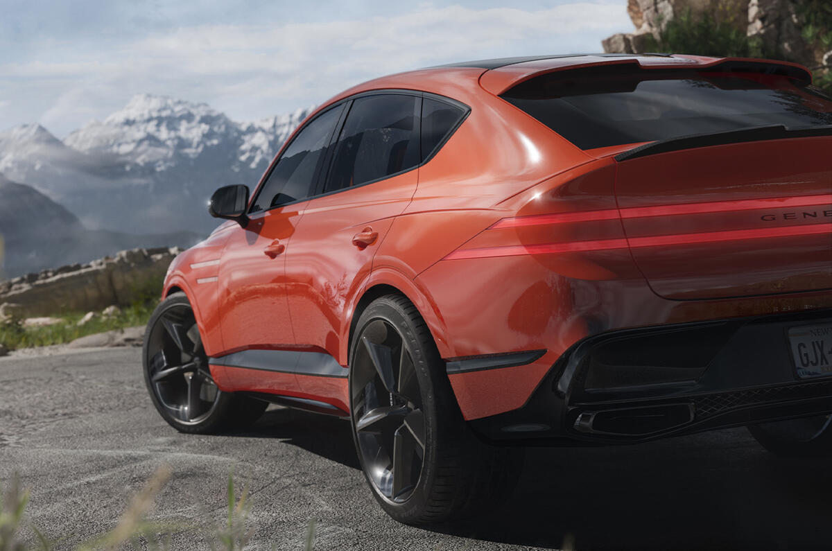 Genesis GV80 rear side