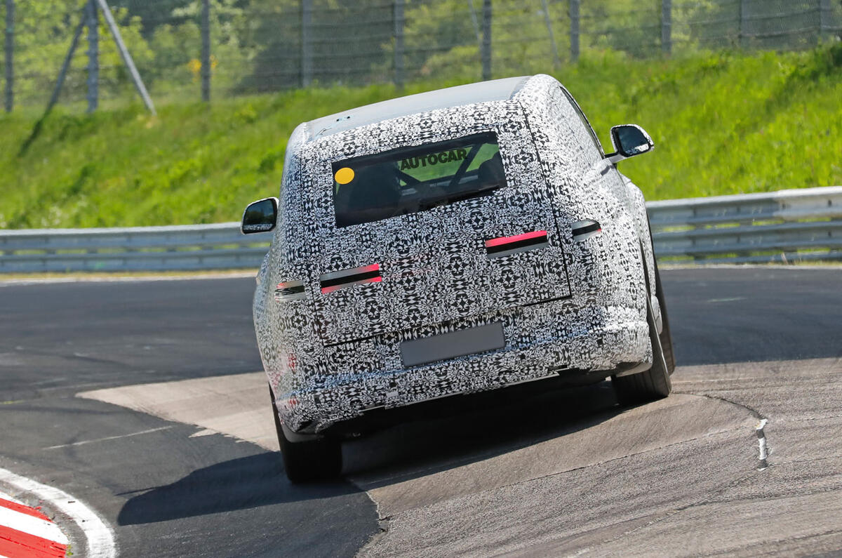 Genesis GV90 prototype testing at Nurburgring   cornering   rear 4 Genesis GV90 prototype testing at Nurburgring   cornering   rear 4