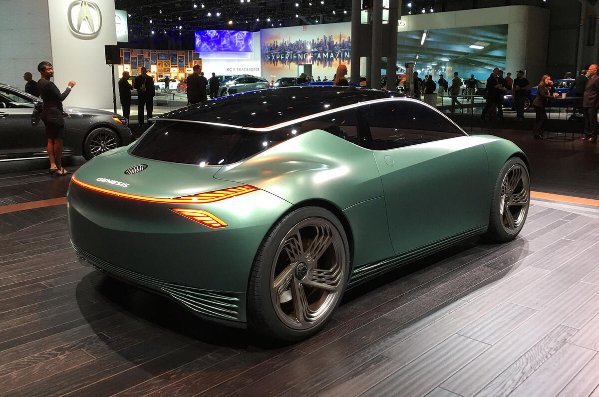 Genesis Mint concept - New York Motor show 2019 - rear