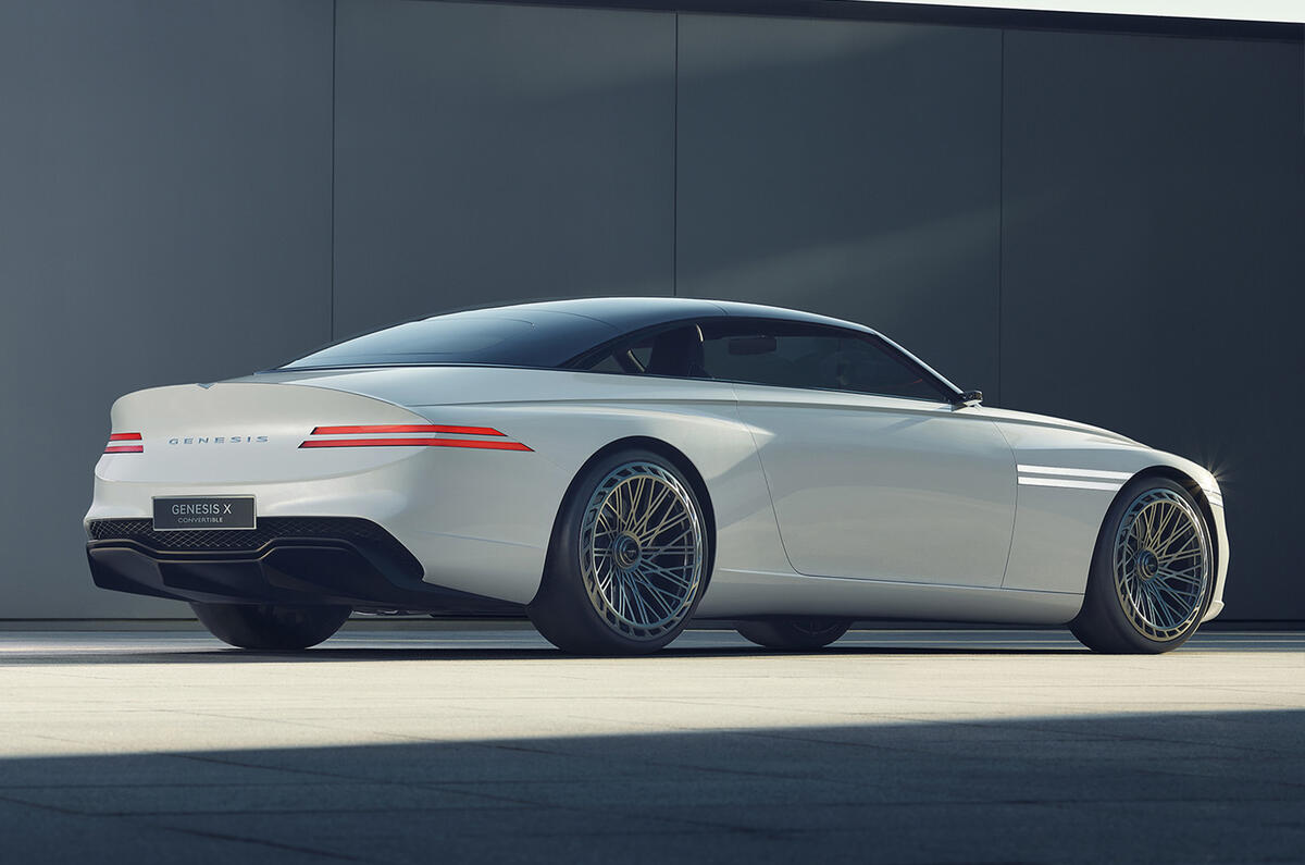 Genesis X Convertible rear Genesis X Convertible rear