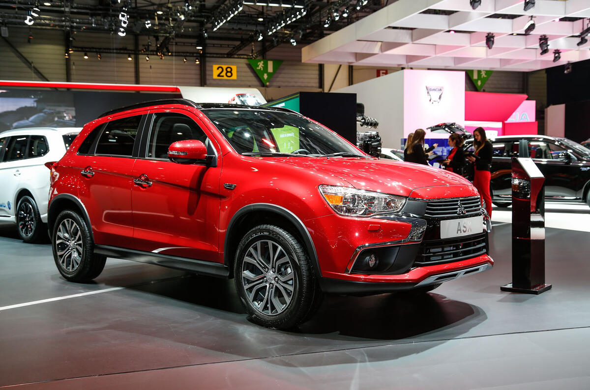 Facelifted Mitsubishi ASX revealed at Geneva motor show ... Facelifted Mitsubishi ASX revealed at Geneva motor show ...
