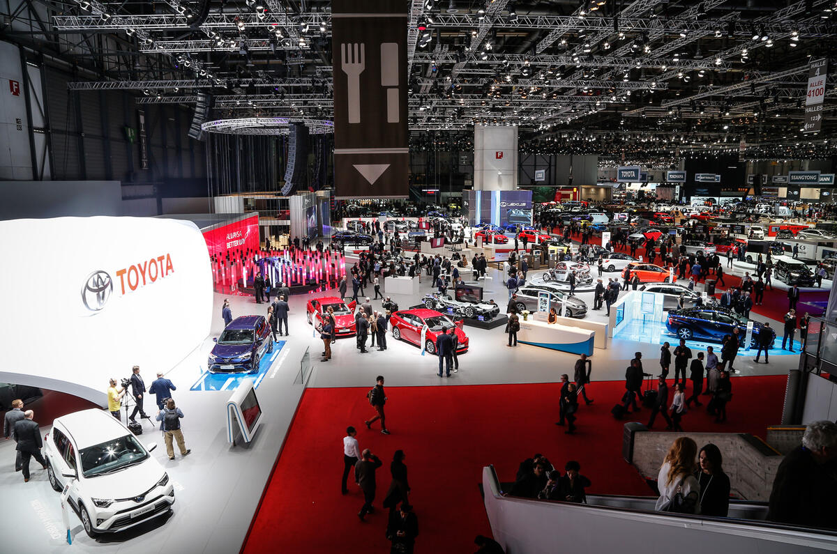Inside the Geneva motor show