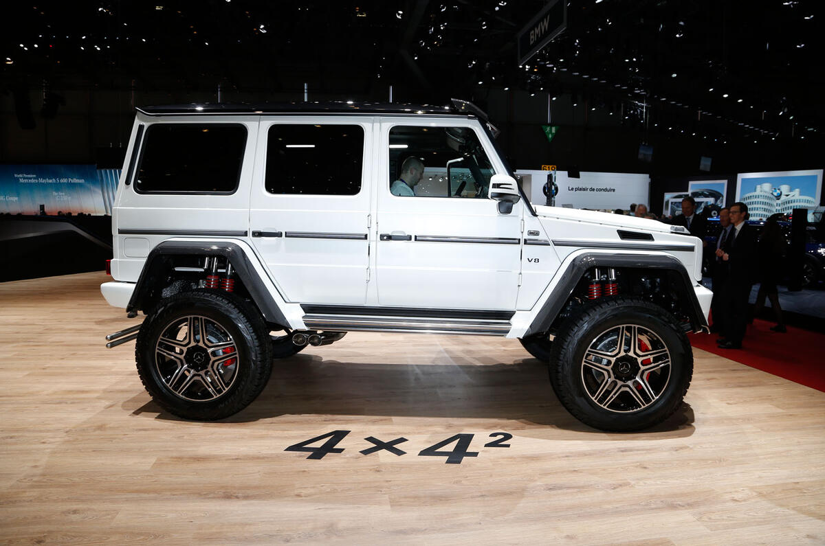Extreme Mercedes-Benz G500 4x4² confirmed for production ...