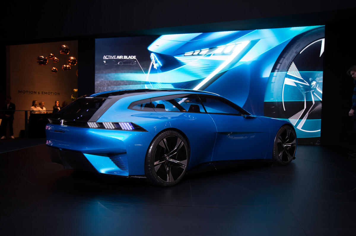 Peugeot Instinct concept rear Peugeot Instinct concept rear