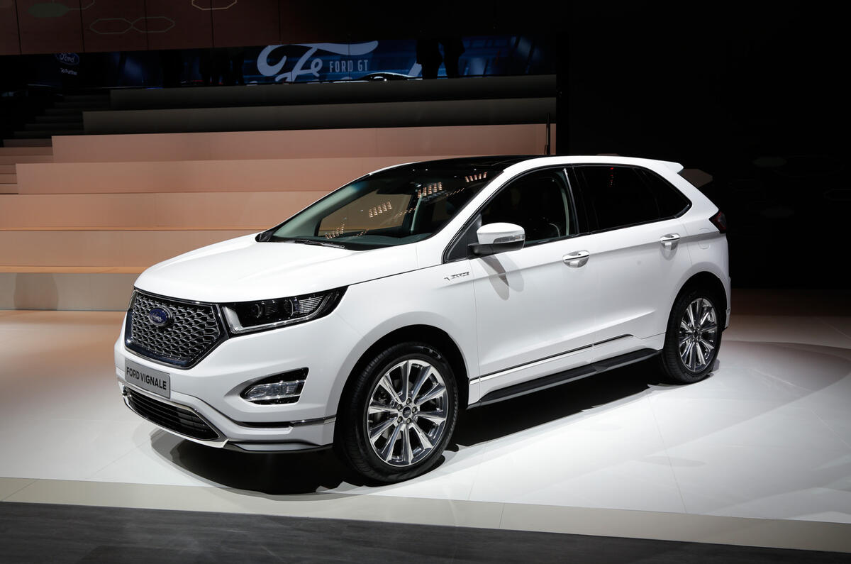 Ford Edge, Kuga and S-Max Vignale models revealed | Autocar