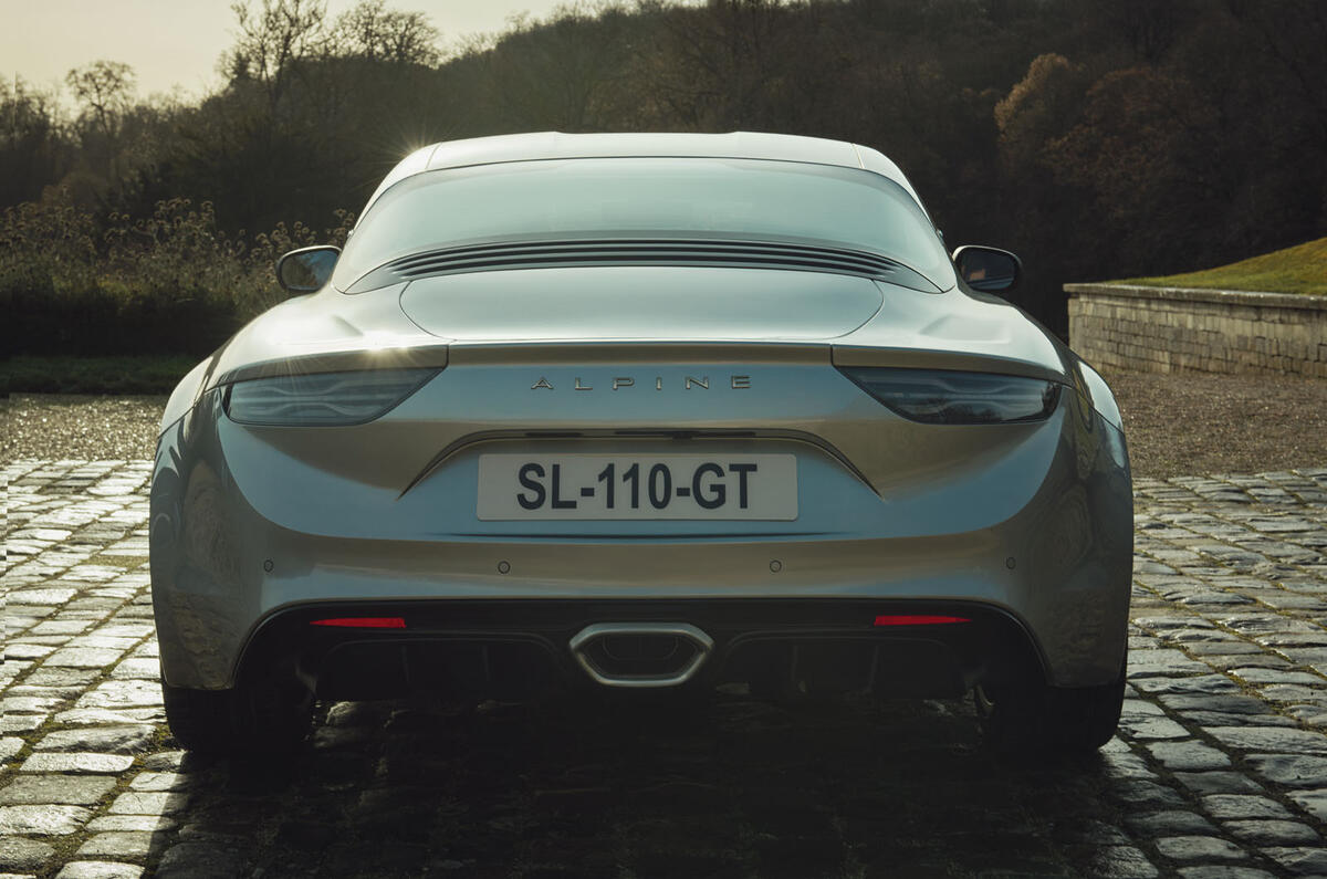 2020 Alpine A110 Légende GT - rear 2020 Alpine A110 Légende GT - rear