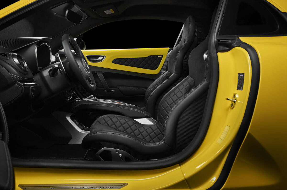 2020 Alpine A110 Color Edition - seats 2020 Alpine A110 Color Edition - seats