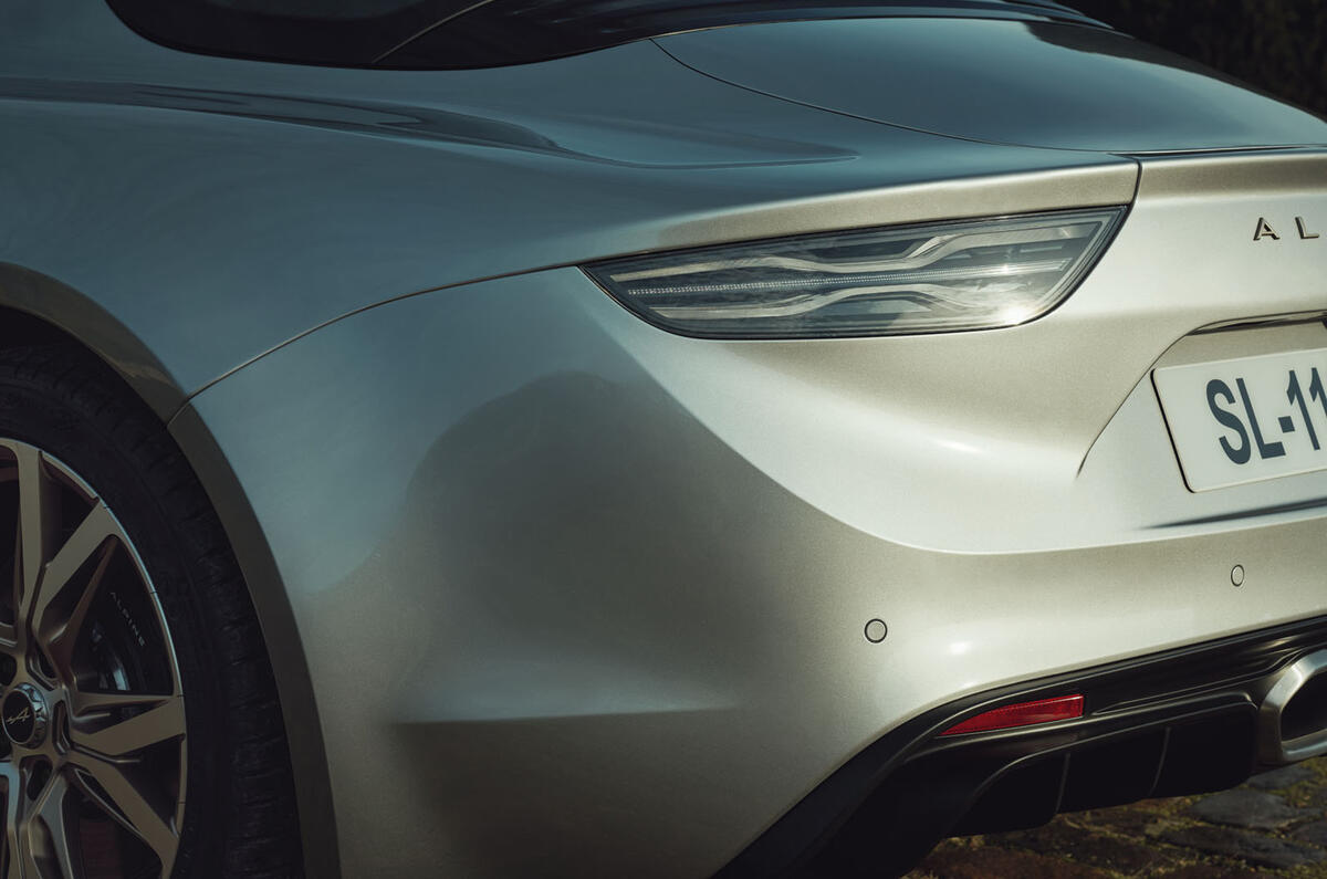 2020 Alpine A110 Légende GT - rear bumper 2020 Alpine A110 Légende GT - rear bumper