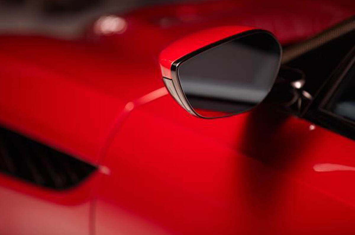 Gentex Aston hybrid mirror front