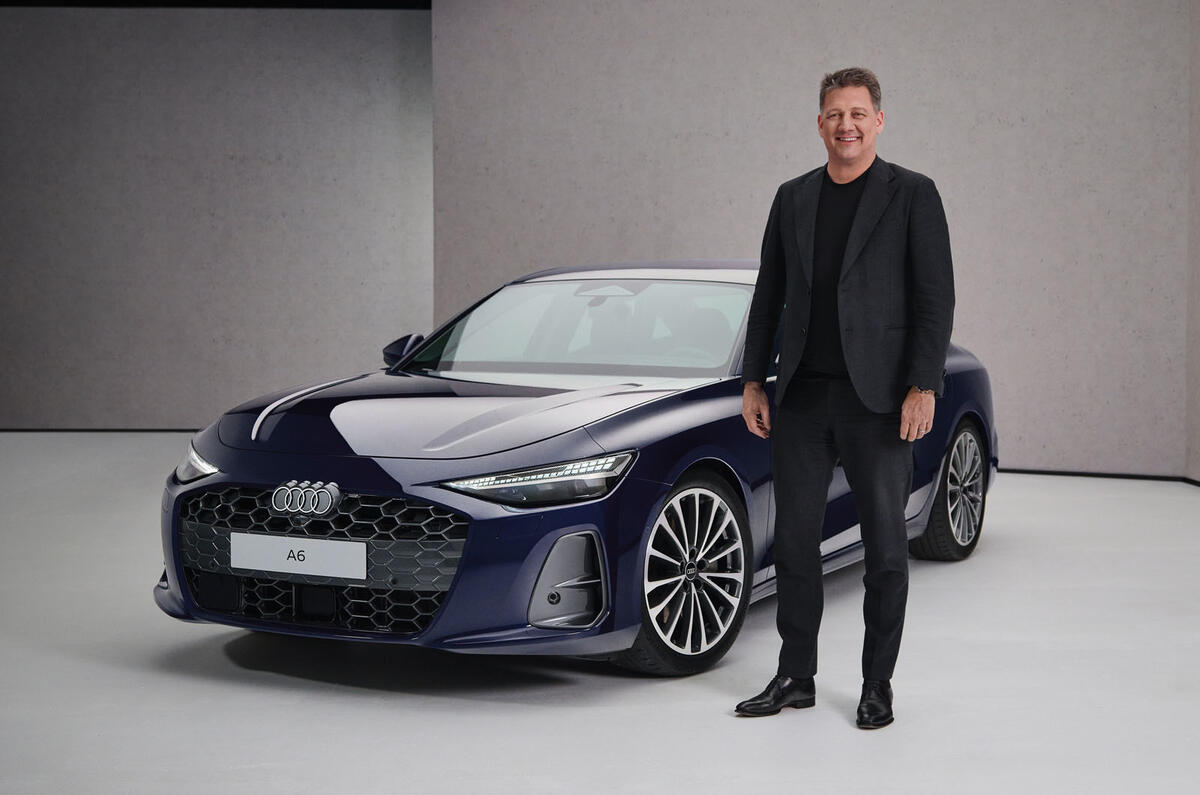 Gernot Doellner with Audi A6