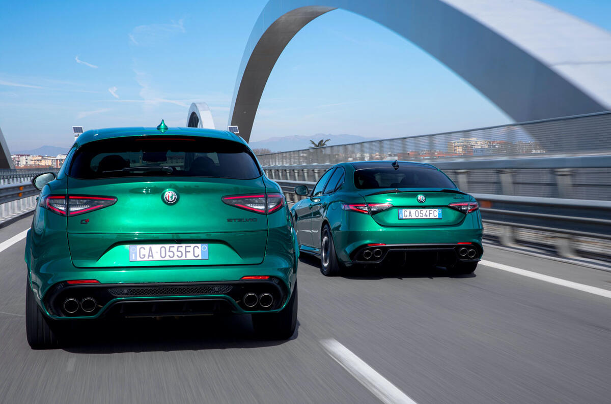 Alfa Romeo Giulia and Stelvio Quadrifoglio 2020 updates - rear Alfa Romeo Giulia and Stelvio Quadrifoglio 2020 updates - rear