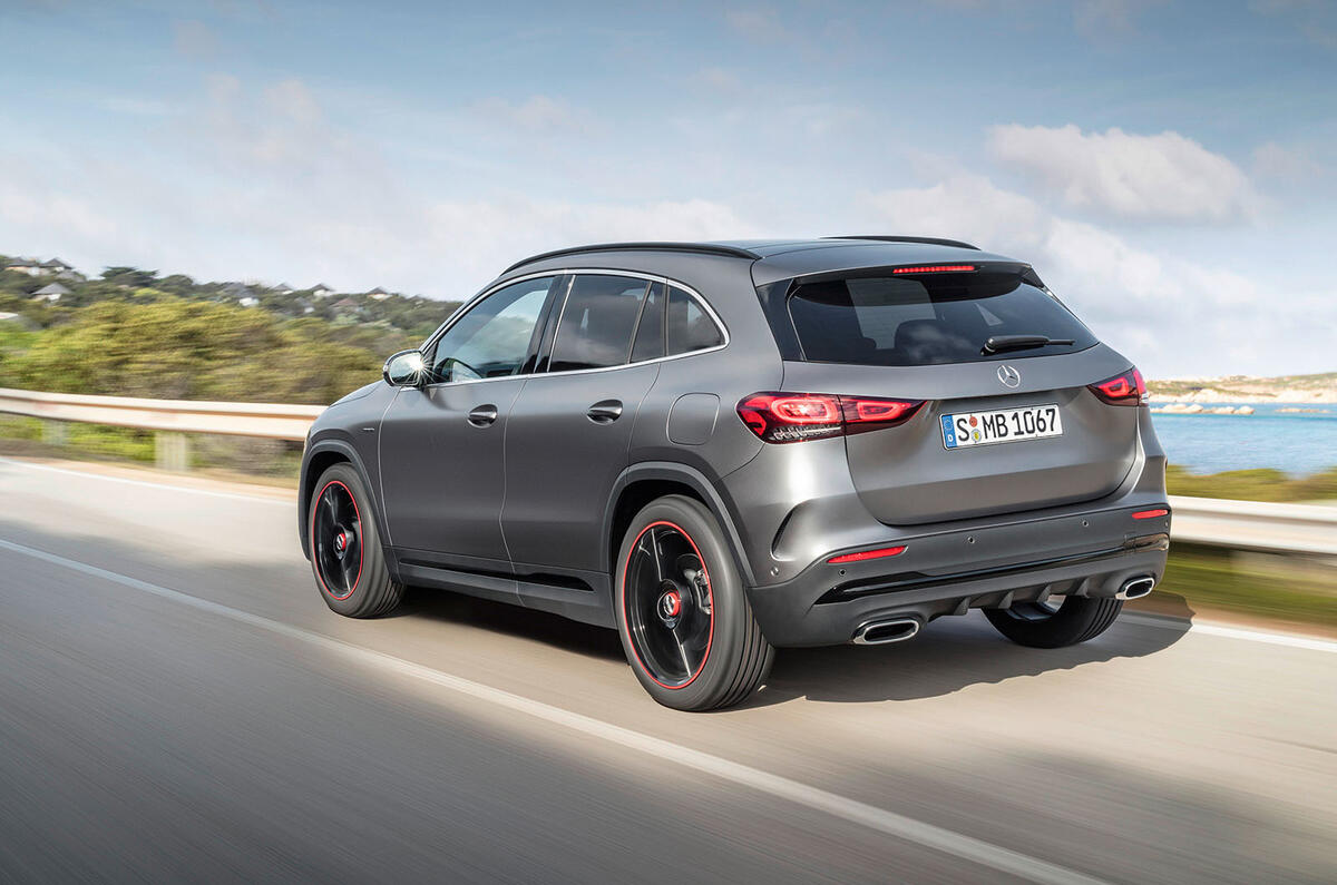 Mercedes GLA 2020 Mercedes GLA reveal - rear