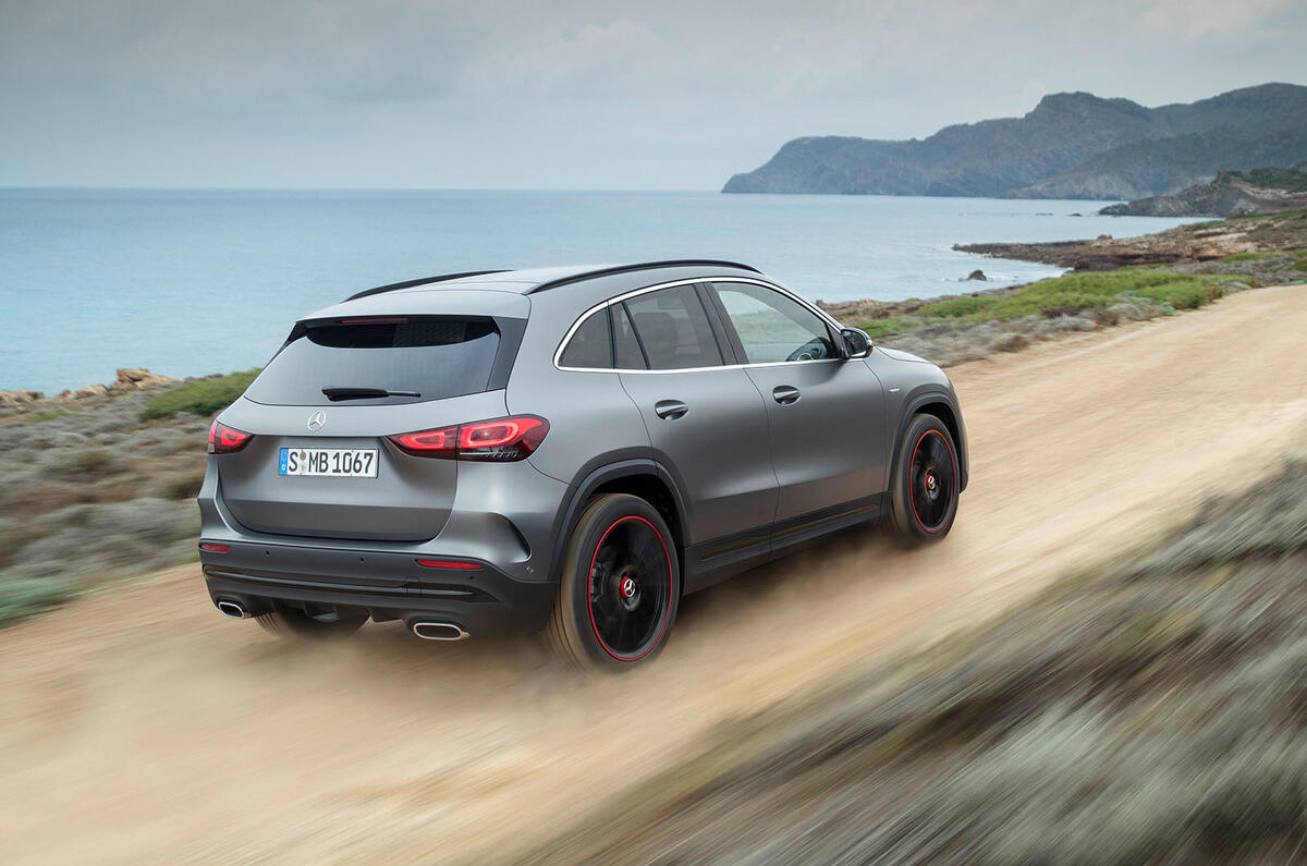 Mercedes GLA 2020 Mercedes GLA reveal - rear