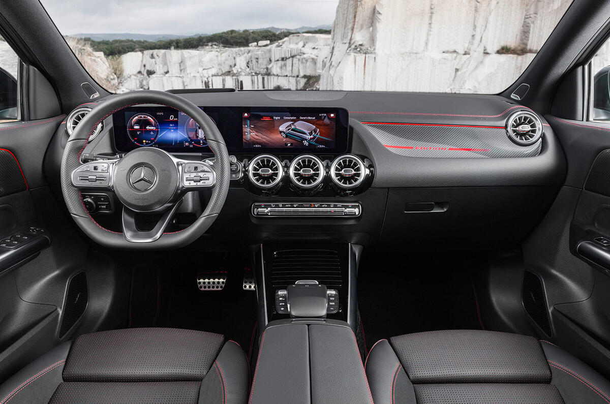 Mercedes GLA 2020 Mercedes GLA reveal - dashboard