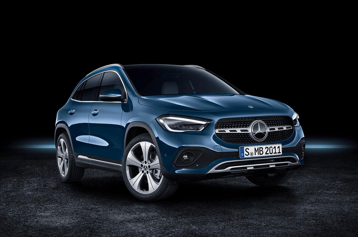Mercedes GLA 2020 Mercedes GLA reveal - static front