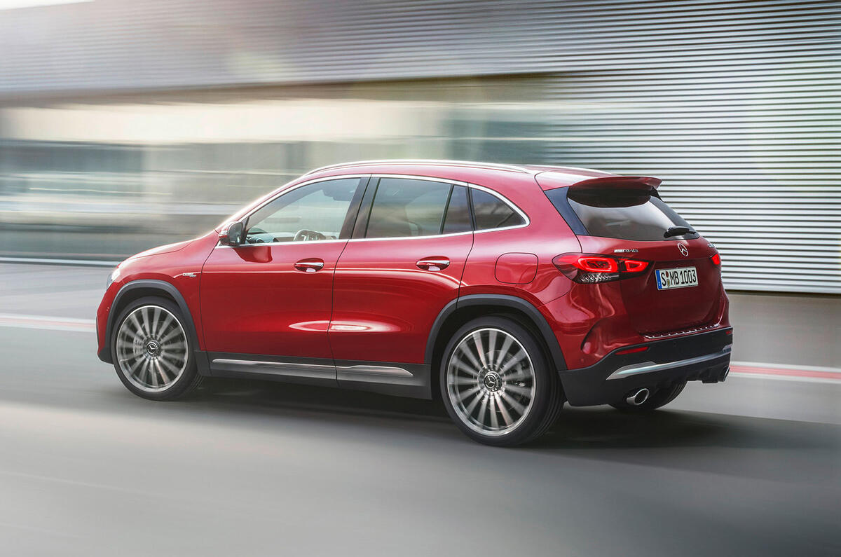 Mercedes GLA 2020 Mercedes GLA reveal - rear