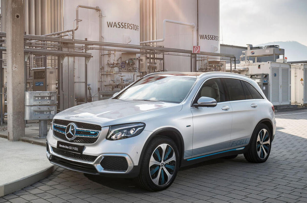 Mercedes GLC fuel cell