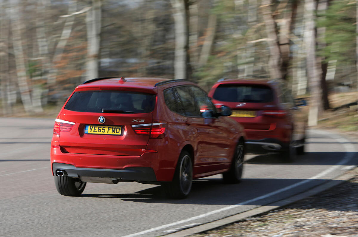 Mercedes-Benz GLC, BMW X3