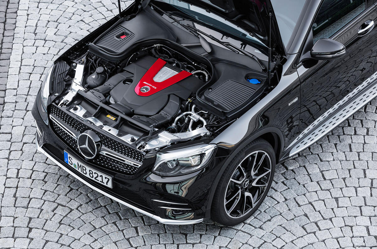 Mercedes-AMG GLC 43 Coupé revealed