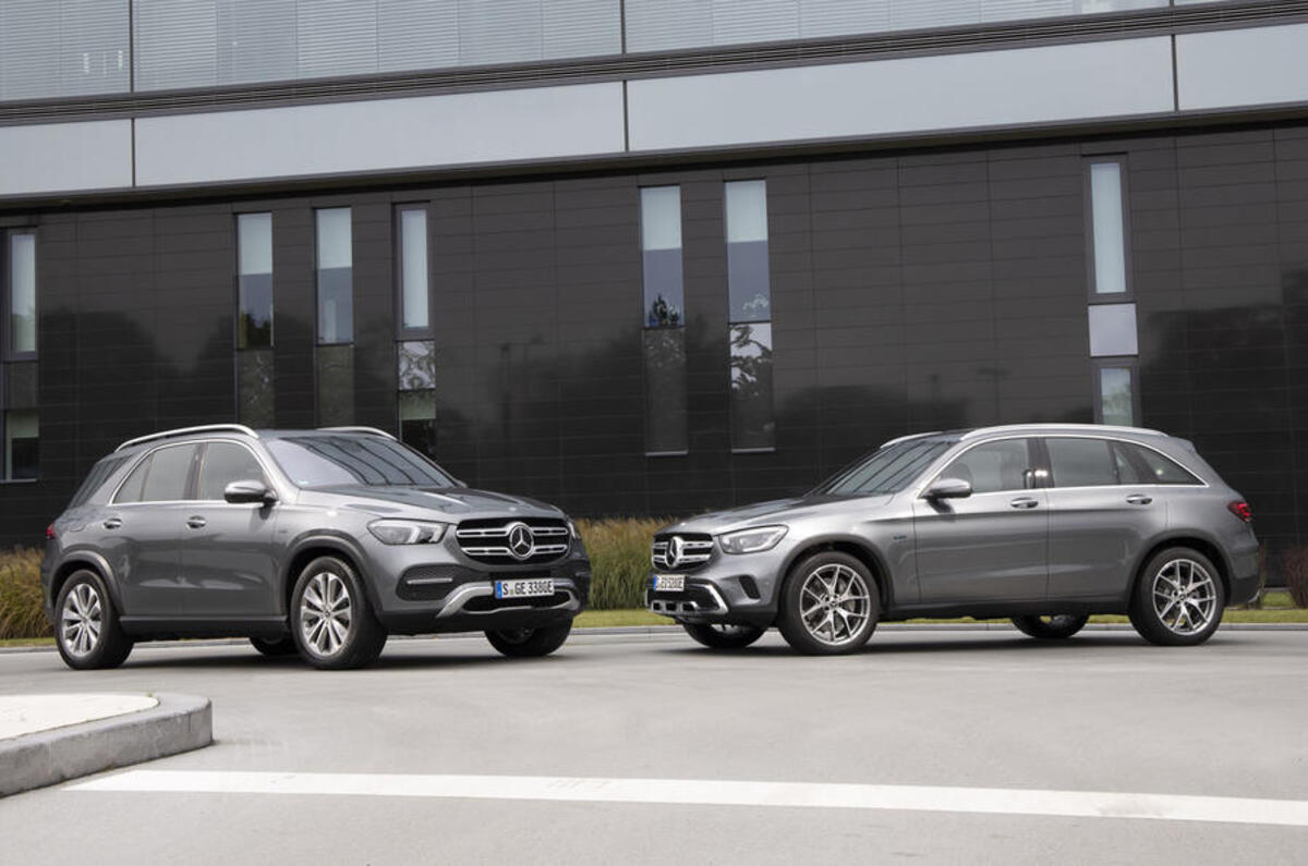 GLC 300 E and GLE 350 DE